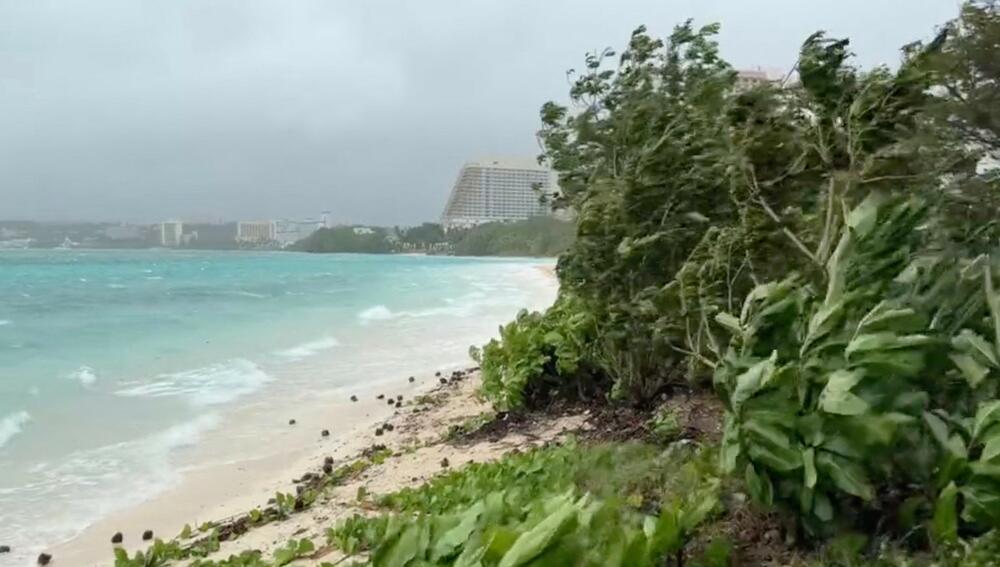 tajfun, tajfun Mavar, Mavar, ostrvo Guam