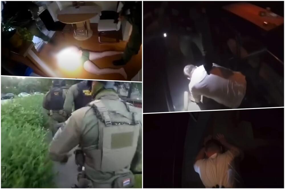 POGLEDAJTE RAZBIJANJE BALKANSKOG KARTELA! Policija hapsi kriminalce, pao i Srbin, klanom komandovao Bosanac iz zatvora (VIDEO)