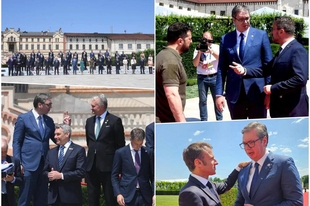 PREDSEDNIK SRBIJE NA SAMITU U MOLDAVIJI: Vučić imao niz važnih sastanaka, težak razgovor sa Makronom i Šolcom