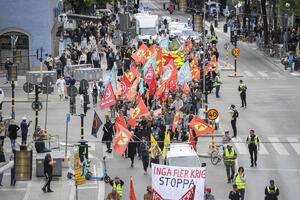 PROTEST PROTIV NATO I TURSKE U ŠVEDSKOJ: Demonstranti se protive i novom zakonu o terorizmu (FOTO)