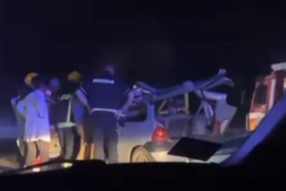 TEŠKA SAOBRAĆAJNA NESREĆA NA PUTU KA ZLATIBORU: Udes posle tunela, automobil potpuno uništen (VIDEO)