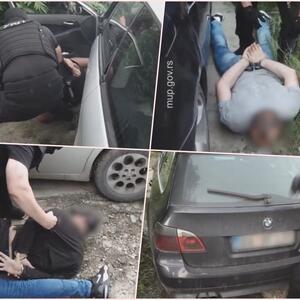 POGLEDAJTE AKCIJU SRPSKE POLICIJE: Uhapšeni dva Crnogorca i Beograđanin,