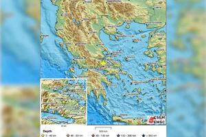 TRESLA SE GRČKA: Zemljotres jačine 4,8 pogodio Atinu