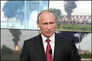 CRNI DIM IZNAD KRASNODARA: Velika eksplozija odjeknula blizu rezidencije Vladimira Putina OGLASILA SE I MOSKVA (VIDEO)