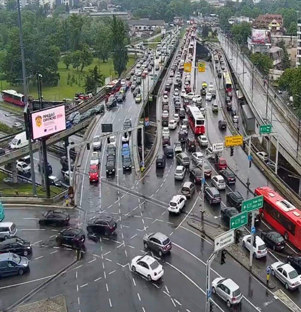 Beograd, Kiša