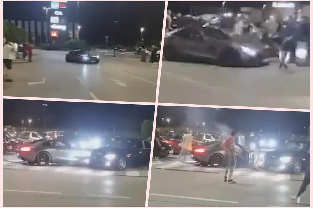 UZNEMIRUJUĆE! NOVI SNIMAK NESREĆE U ZAGREBU: "Mercedesom" pokosio ljude na parkingu: Gledao sam čoveka kako leti u vazduh