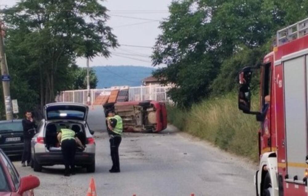 Kragujevac, bandera, saobraćajna nesreća, poginuo vozač