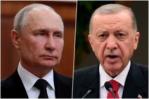 PUTIN I ERDOGAN OČI U OČI! Objavljene teme koje će biti ključne na sutrašnjem sastanku predsednika Rusije i Turske (FOTO)