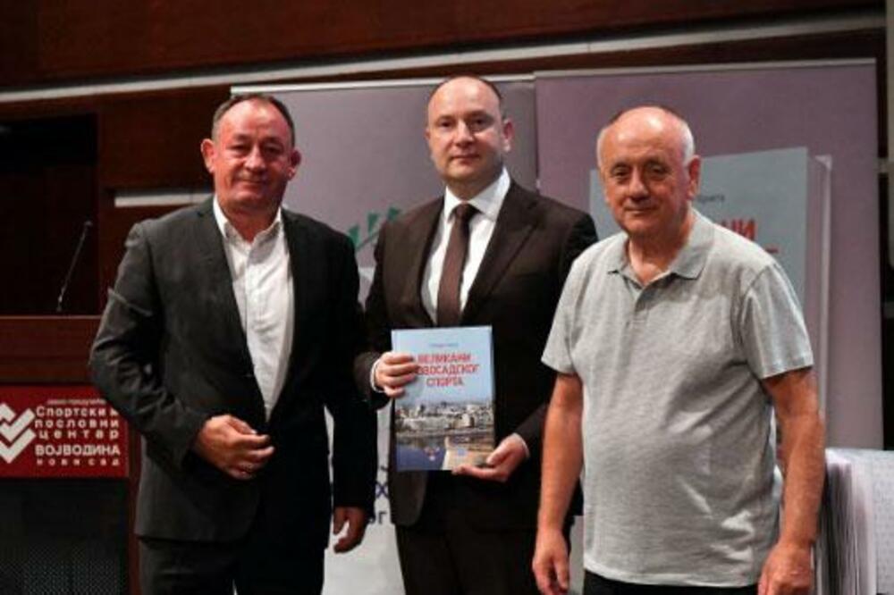 Đurić na promociji knjige „Velikani novosadskog sporta” Na EVROPSKIM PRVENSTVIMA Novosađani imaju 50 ŠAMPIONA!