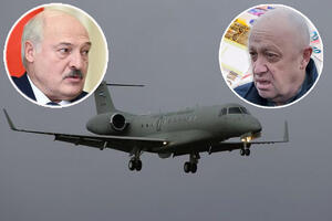 OTIŠAO ZA RUSIJU? Avion koji se povezuje sa Prigožinom navodno poleteo iz Belorusije nakon SASTANKA LUKAŠENKA SA ŠEFOM "VAGNERA"