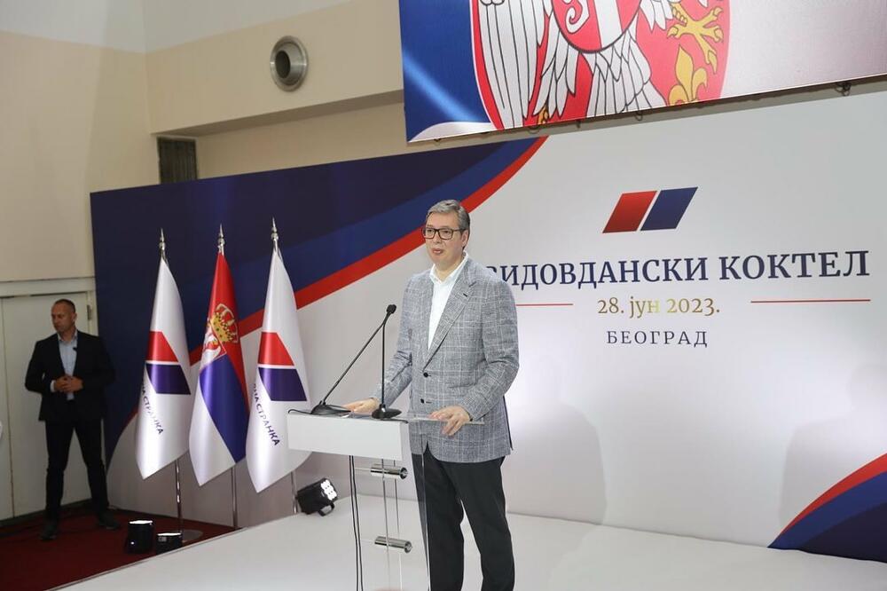 SNS OBELEŽILA VIDOVDAN Vučić: Dajemo sve od sebe da sačuvamo mir! SNS uradio više nego svi drugi