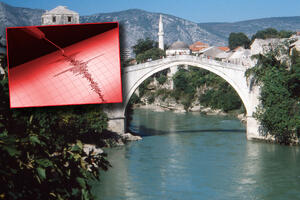 DUGO TUTNJALO, PA ZATRESLO: Zemljotres kod Mostara, osetio se i u Hrvatskoj (FOTO)