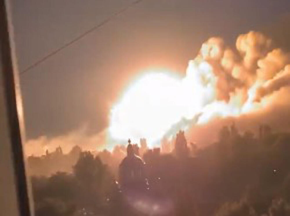 Ukrajina, Donjeck, eksplozija