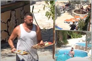 VLADIMIR TOMOVIĆ NAPRAVIO PRAVU MORSKU IMPERIJU! U svom dvorištu izgradio bazene, restoran, odmaralište: Sam uslužuje svoje goste