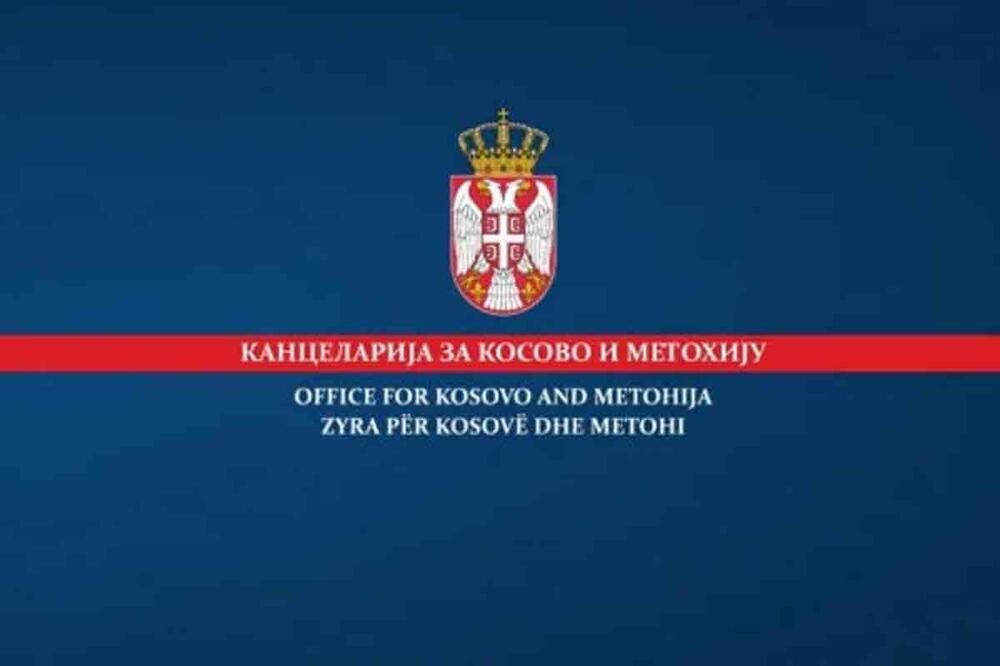 KANCELARIJA ZA KiM: Pritvor Virijeviću deo progona Srba, kojima Priština poručuje da nemaju pravo na postojanje