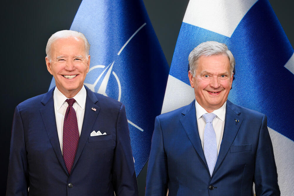Američki predsednik Džo Bajden i finski predsednik Sauli Niniste
