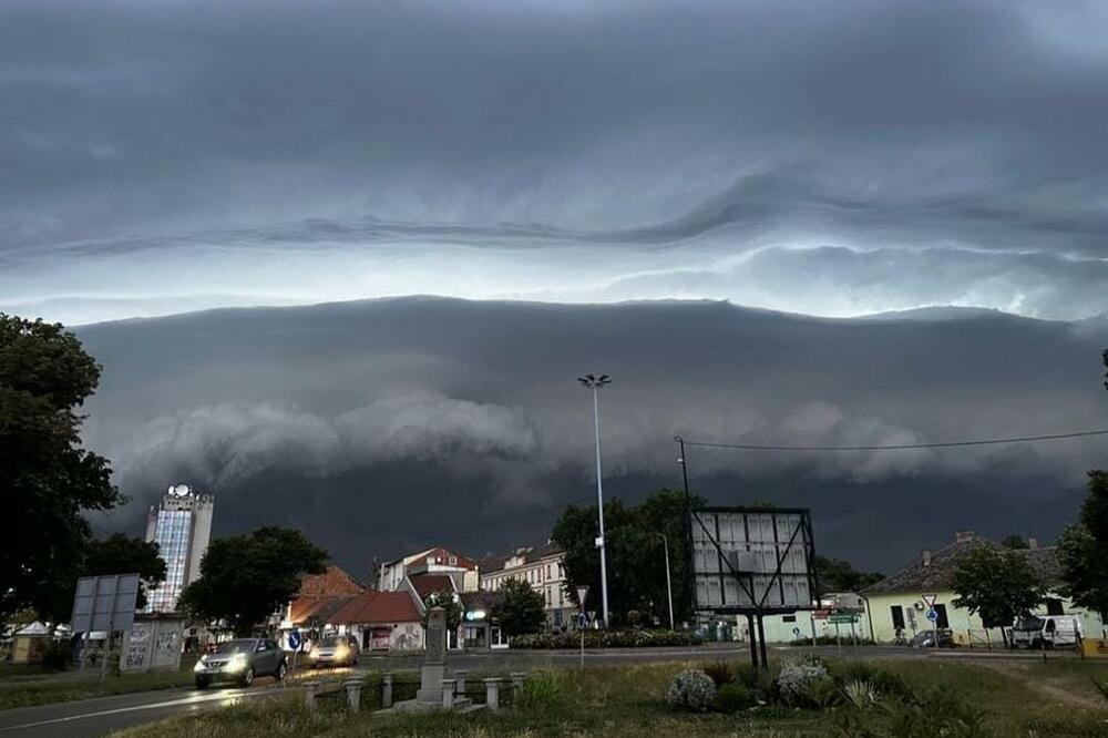 OČEKUJE SE NOVI UDAR NEVREMENA Snažan ciklon ide ka Srbiji, temperatura PADA za 15 stepeni: Moguće grmljavinske oluje sa gradom