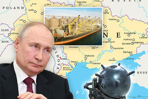 "POSTAVILI SU MINE BLIZU UKRAJINSKIH LUKA": Bela kuća tvrdi da Rusija sprema napade na brodove za prevoz žita preko Crnog mora