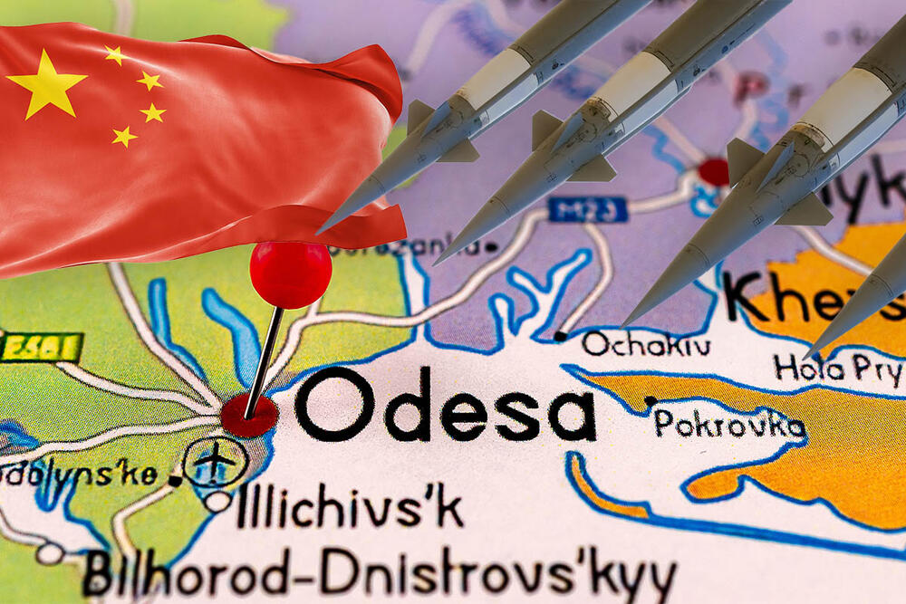 Odesa, rakete, Kina