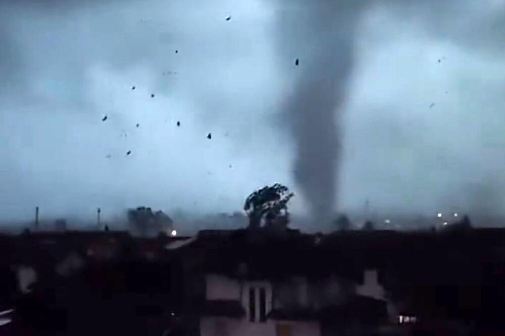 tornado, Italija