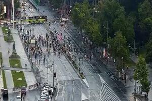 DEO OPOZICIJE OBJAVIO TRASU PROTESTA: Ovim ulicama će ići okupljeni u subotu od 19 sati