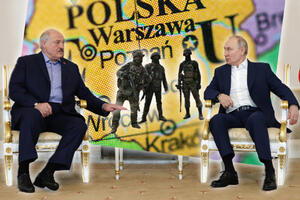 "VAGNEROVCI BI DA OBIĐU VARŠAVU": Lukašenka plaćenici mole da ih pusti u Poljsku, Putin tvrdi da je ukrajinska ofanziva propala