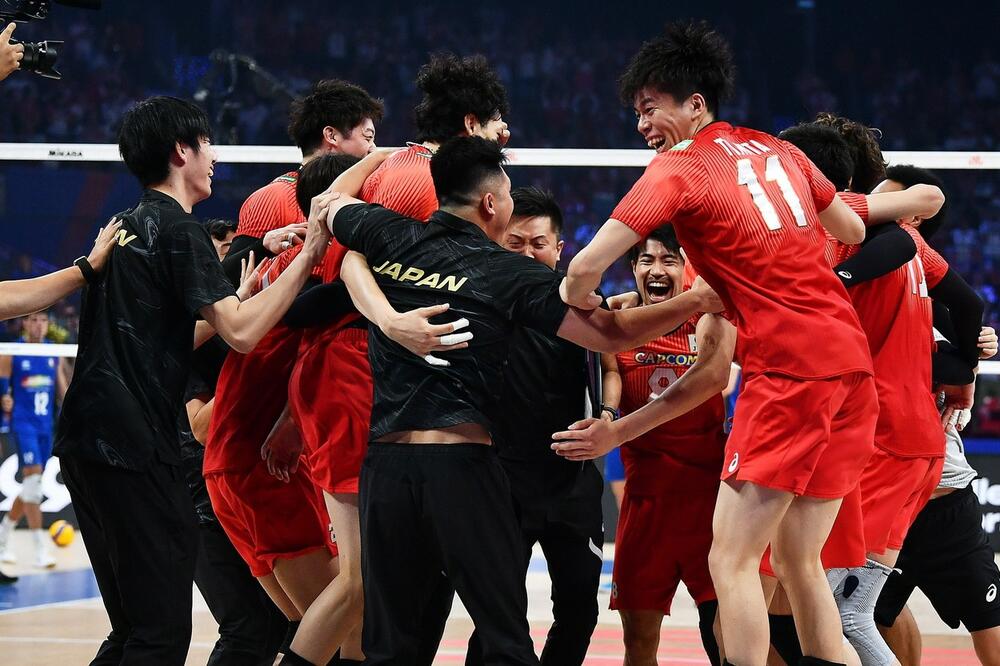 SAMURAJI SRUŠILI AZURE: Odbojkaši Japana osvojili bronzu u Ligi nacija