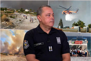 "NAŠI VATROGASCI STIGLI SU U SOLUN" Rančić iz Sektora za vanredne situacije: Dugo izlaganje požarima je veoma naporno (VIDEO)