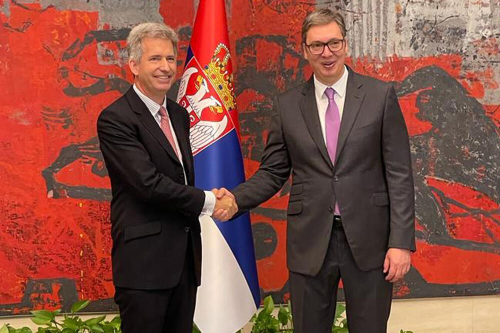 Edvard Ferguson i Aleksandar Vučić