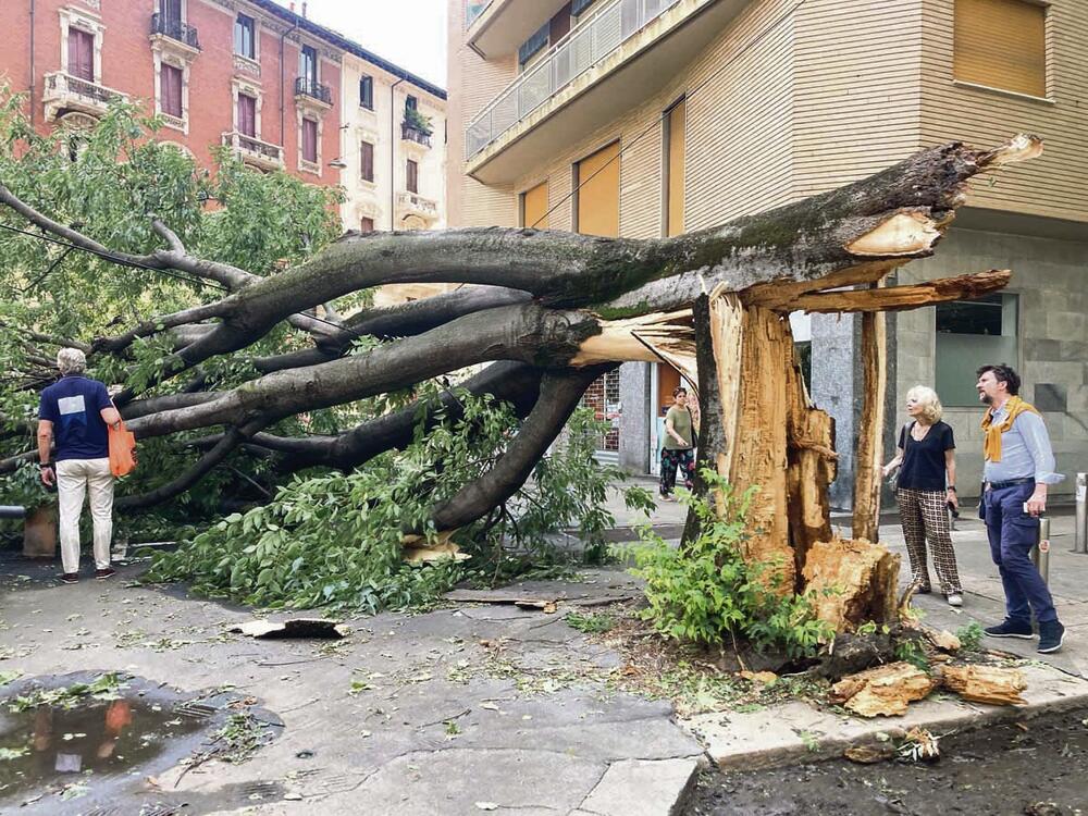 Milano, oluja