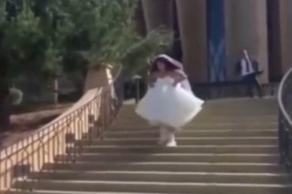 SKANDAL NA SVADBI: Mlada kao oparena istrčala iz sale za venčanje! Pobegla GLAVOM BEZ OBZIRA, a svi se pitaju JEDNO (VIDEO)