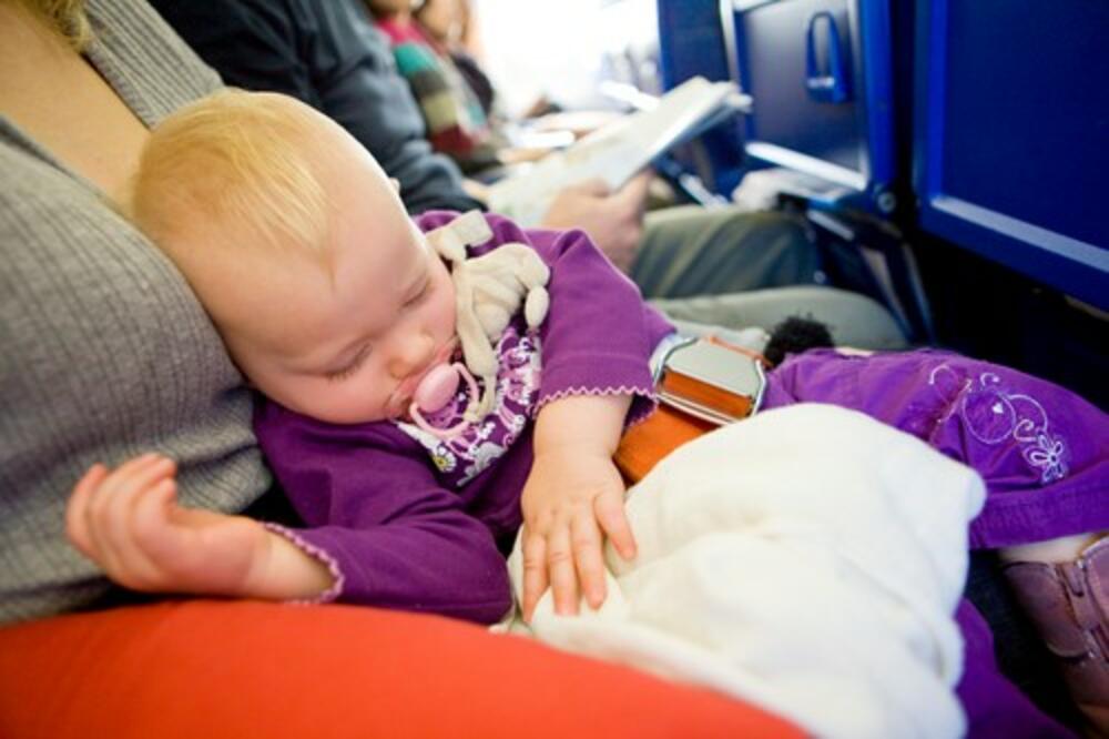avion, let, beba, dete