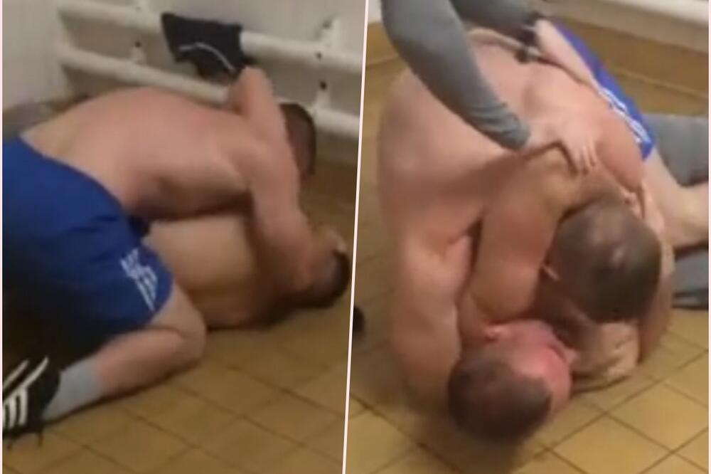 TAJNI SNIMCI IZ ZATVORA: Pogledajte brutalni obračun robijaša u zajedničkom toaletu! JEZIVE SCENE ZAVRŠILE NA MREŽAMA (VIDEO)