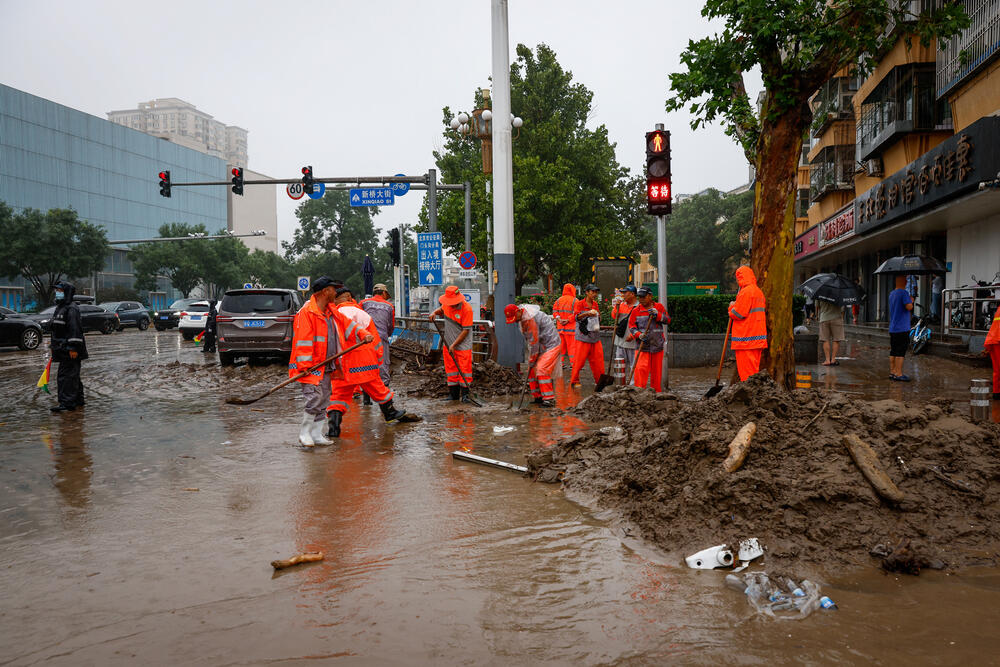 Peking, poplave