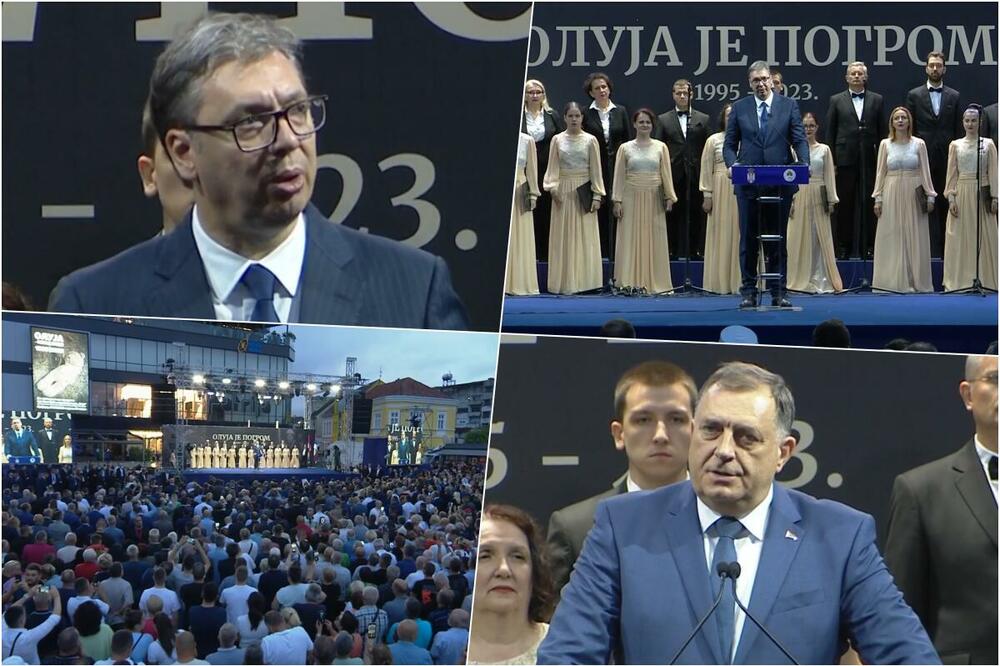 PREDSEDNIK VUČIĆ NA OBELEŽAVANJU DANA SEĆANJA U RS: Čuvaćemo slobodu našeg naroda, uvek ćete imati podršku svoje Srbije