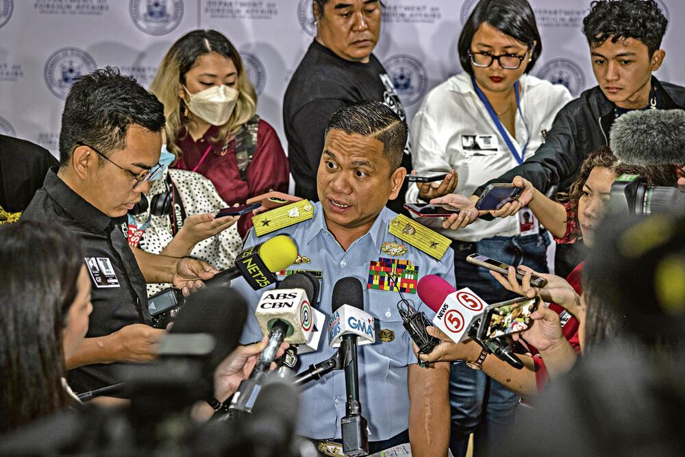 Demarš: Komandir obalske straže Filipina