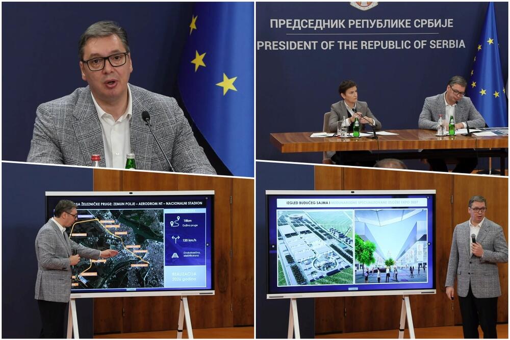 VELIKE PROMENE! Predsednik Vučić i premijerka Brnabić predstavili PROJEKTE VREDNE 12 MILIJARDI! Ovako će izgledati Srbija do 2027.