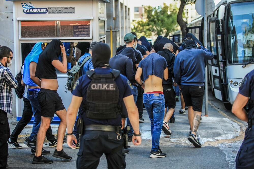 grčka policija, Dinamo, huligani, Atina