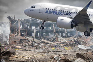 DRAMA IZNAD UKRAJINE: Putnički avion greškom završio na nebu ratom razorene zemlje?! PUTNICI NISU NI ZNALI ŠTA SE DEŠAVA (FOTO)