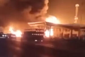 SNAŽNA EKSPLOZIJA U RUSIJI: Požar zahvatio benzinsku pumpu, poginulo 12, povređeno 50 osoba!
