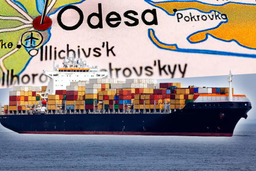 UPRKOS RUSKIM PRETNJAMA: Teretni brod napustio Odesu novim koridorom, prva pošiljka nakon mesec dana