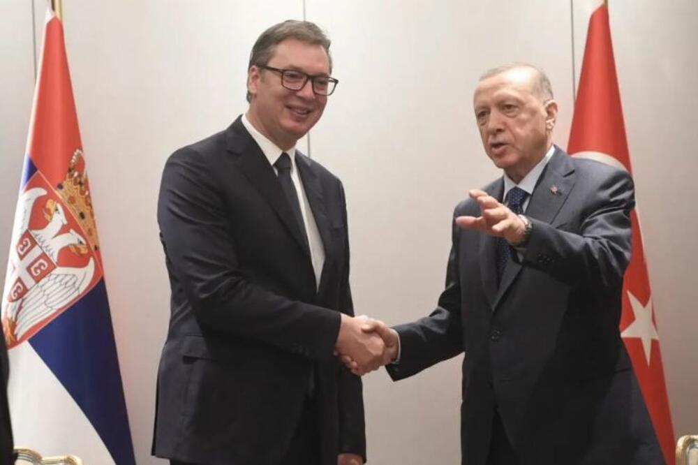VAŽAN SASTANAK PREDSEDNIKA SRBIJE Vučić u Budimpešti razgovarao sa Erdoganom: Još jedan korak ka jačanju već dobre saradnje (FOTO)