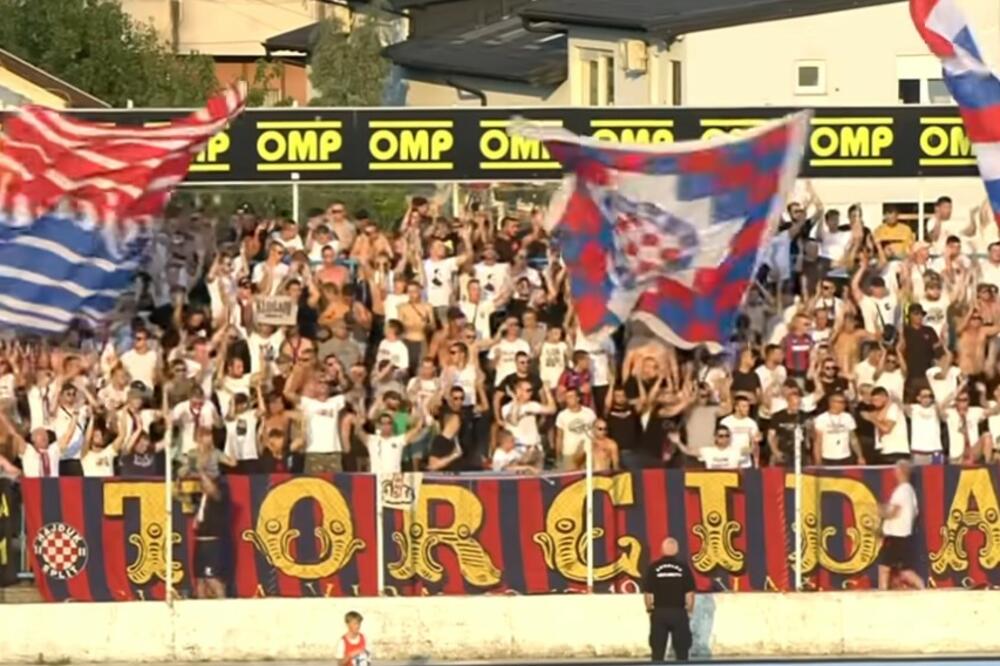 SRAMNA ODLUKA HRVATSKOG SAVEZA: Navijači Hajduka dobili SMEŠNU KAZNU zbog pozivanja na ubijanje Srba