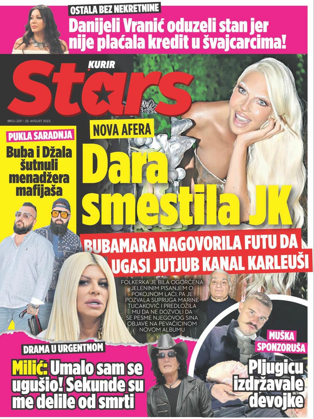 Stars Naslovna, Stars Naslovna 22.08.2023.