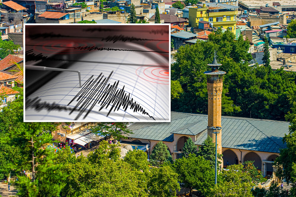 SNAŽAN ZEMLJOTRES U TURSKOJ: Pogođeno područje kod grada Kahramanmaraš u centralnom delu zemlje