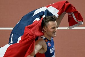 ZLATO OTIŠLO U NORVEŠKU: Karsten Varholm novi šampion sveta u trci na 400 metara s preponama