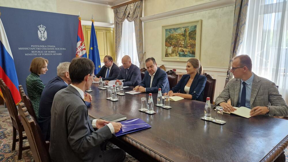 Sastanak Dačića i ruskog ambasadora Bocan-Harčenka