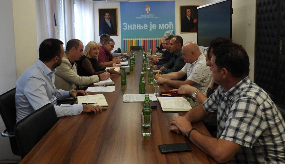 Sastanak ministarke Đukić Dejanović sa predstavnicima sindikata