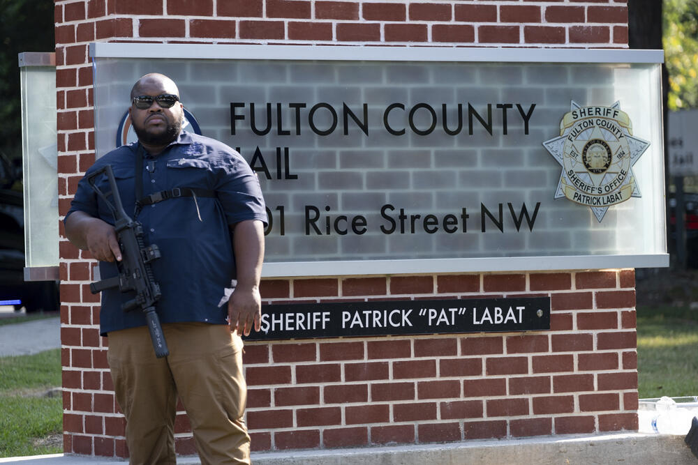 Fulton County Jail, Donald Tramp