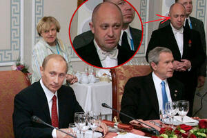 PRIGOŽIN IZ DAVNIH DANA: Ovako je "Putinov kuvar" služio predsednika AMERIKE pre nego što je postao vođa ruskih plaćenika (FOTO)
